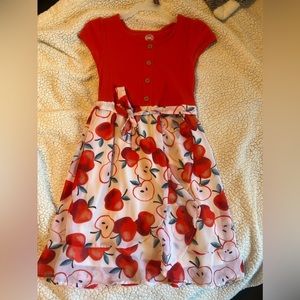 Girls apple dress